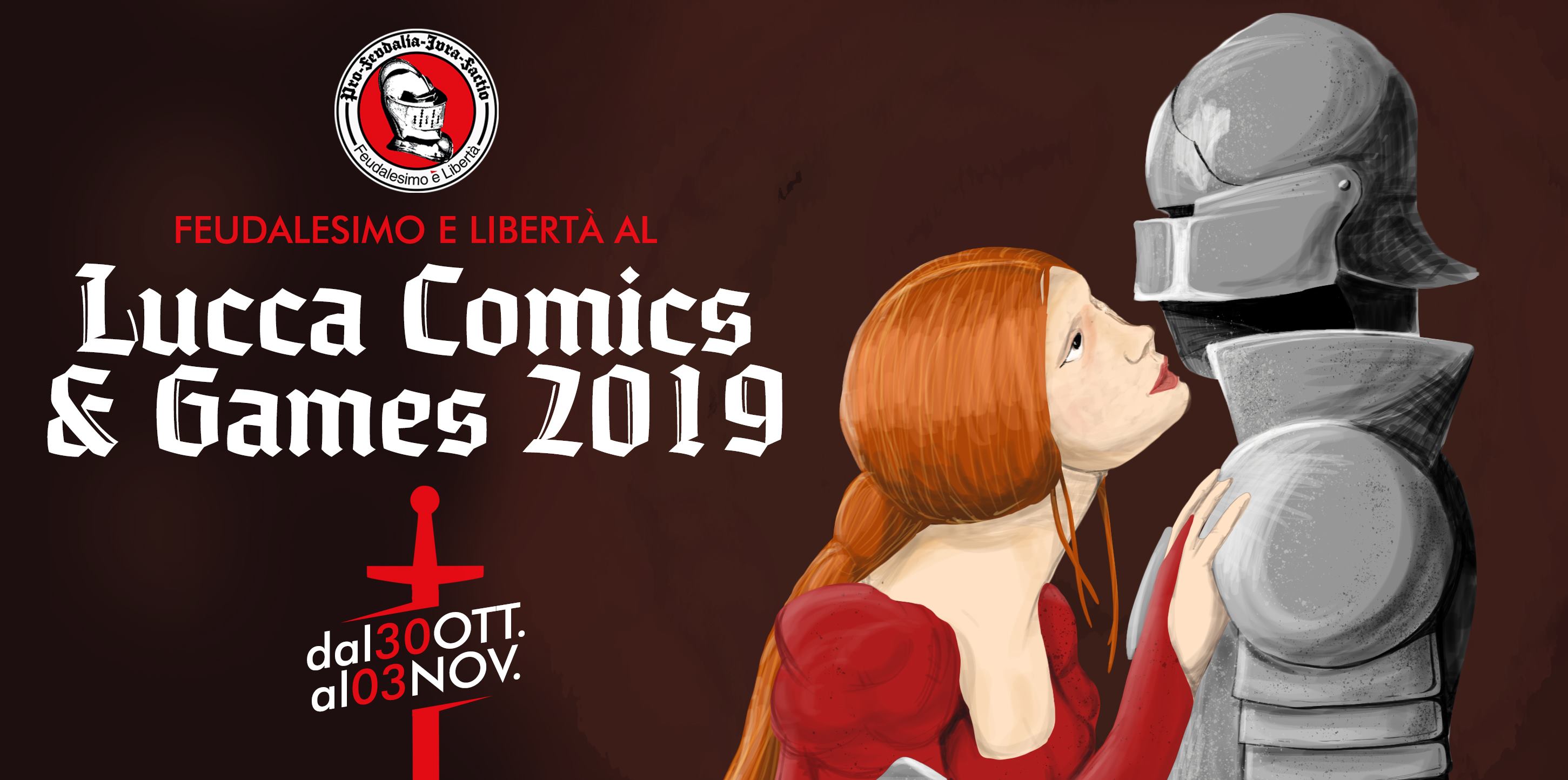 🎯 Le Contrade ospiti di Feudalesimo e Libertà a Lucca Comics & Games 2019